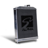 Skunk2 Alpha Series 88-91 Honda Civic/CRX Radiator (Half Size) (Dual)